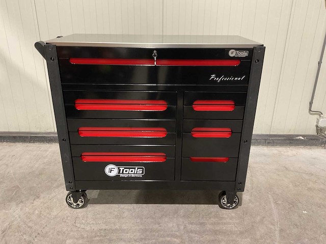Ftools tool trolley black & red gereedschapswagen - afbeelding 31 van  76