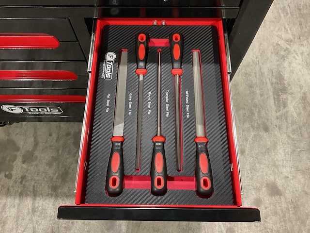 Ftools tool trolley black & red gereedschapswagen - afbeelding 55 van  76
