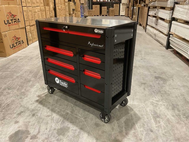 Ftools tool trolley black & red gereedschapswagen - afbeelding 68 van  76