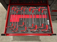 Ftools tool trolley black & red gereedschapswagen - afbeelding 61 van  76