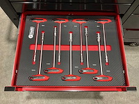 Ftools tool trolley black & red gereedschapswagen - afbeelding 70 van  76