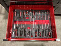 Ftools tool trolley black & red gereedschapswagen - afbeelding 3 van  63