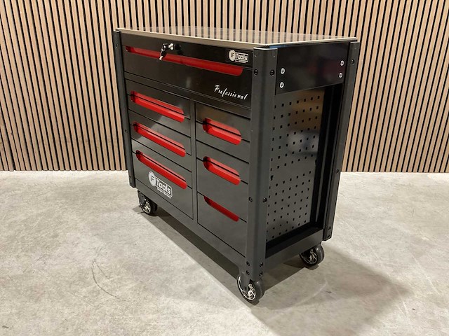 Ftools tool trolley black & red gereedschapswagen - afbeelding 16 van  63