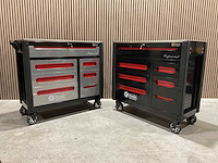 Ftools tool trolley black & red gereedschapswagen - afbeelding 18 van  63