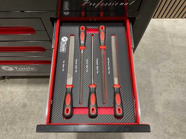 Ftools tool trolley black & red gereedschapswagen - afbeelding 16 van  76