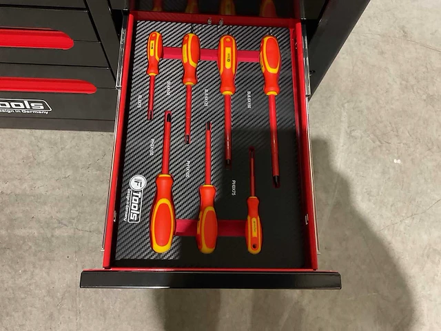 Ftools tool trolley black & red gereedschapswagen - afbeelding 47 van  76