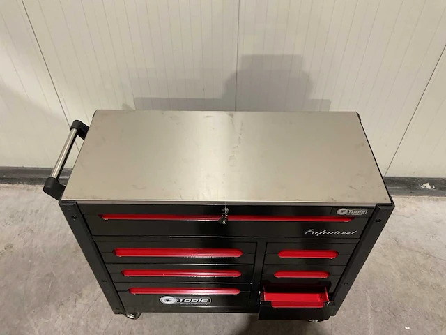 Ftools tool trolley black & red gereedschapswagen - afbeelding 50 van  76