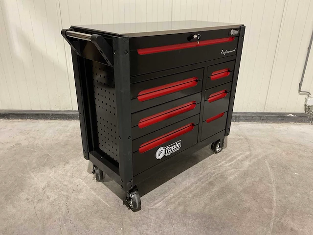 Ftools tool trolley black & red gereedschapswagen - afbeelding 51 van  76