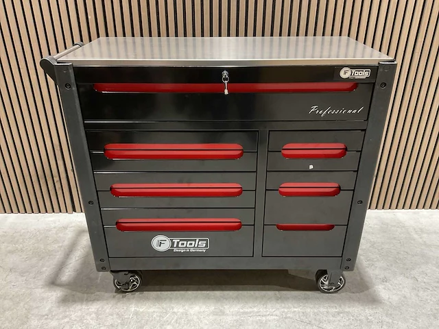 Ftools tool trolley black & red gereedschapswagen - afbeelding 46 van  76