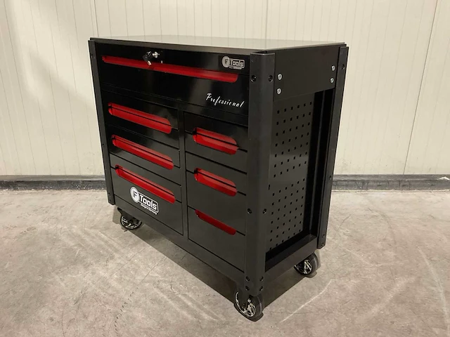 Ftools tool trolley black & red gereedschapswagen - afbeelding 58 van  76