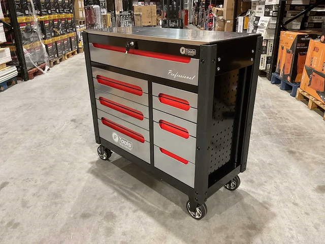 Ftools tool trolley grey&black&red 12/10 gereedschapswagen - afbeelding 12 van  26