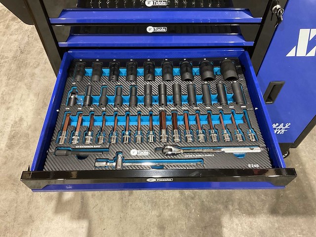 Ftools tool trolley with tool sets gereedschapswagen - afbeelding 8 van  61