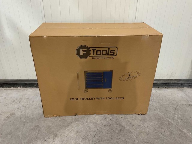 Ftools tool trolley with tool sets gereedschapswagen - afbeelding 38 van  56