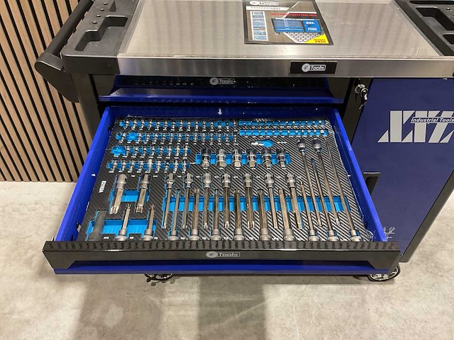 Ftools tool trolley with tool sets gereedschapswagen - afbeelding 19 van  41