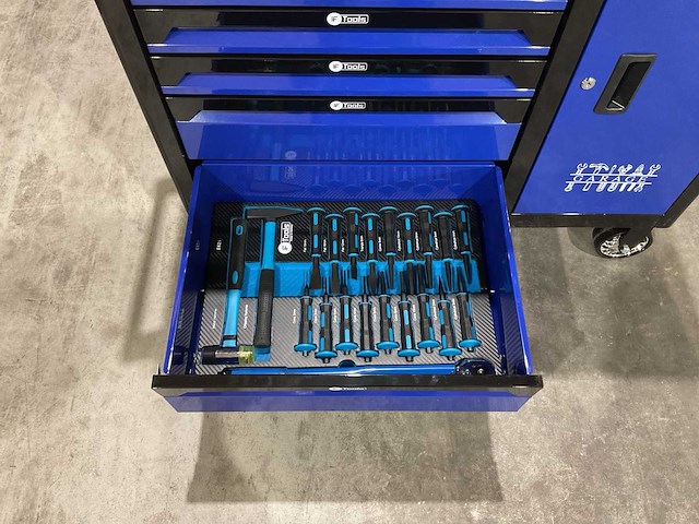Ftools tool trolley with tool sets gereedschapswagen - afbeelding 10 van  46