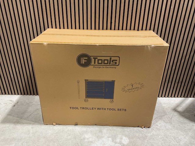 Ftools tool trolley with tool sets gereedschapswagen - afbeelding 12 van  46