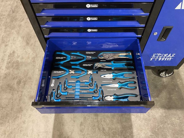 Ftools tool trolley with tool sets gereedschapswagen - afbeelding 3 van  6