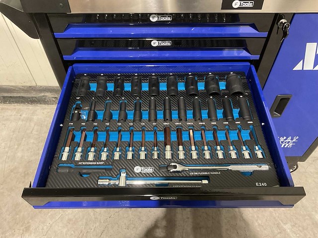 Ftools tool trolley with tool sets gereedschapswagen - afbeelding 49 van  58