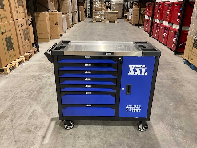 Ftools tool trolley with tool sets gereedschapswagen - afbeelding 1 van  14
