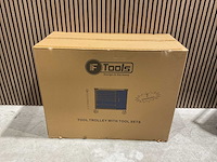 Ftools tool trolley with tool sets gereedschapswagen - afbeelding 16 van  61