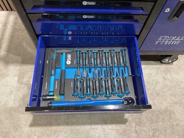 Ftools tool trolley with tool sets gereedschapswagen - afbeelding 35 van  61