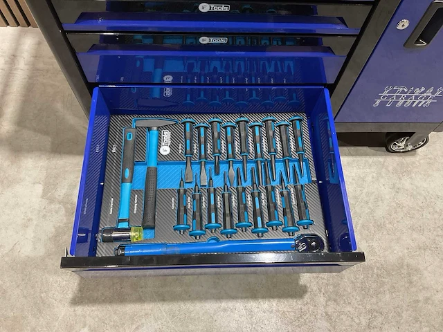 Ftools tool trolley with tool sets gereedschapswagen - afbeelding 7 van  28