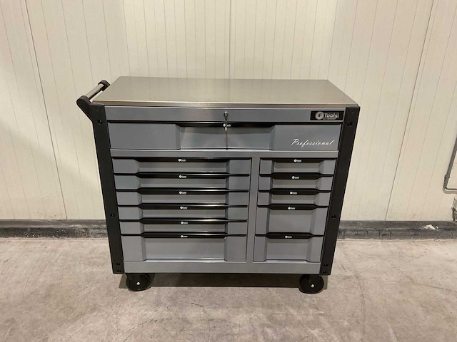 Ftools tool trolley with tools black & grey gereedschapswagen - afbeelding 50 van  73