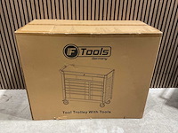 Ftools tool trolley with tools black & grey gereedschapswagen - afbeelding 19 van  73