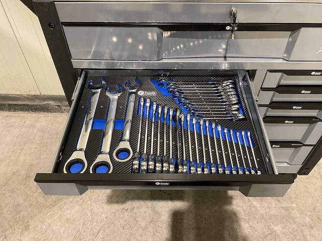 Ftools tool trolley with tools black & grey gereedschapswagen - afbeelding 51 van  64