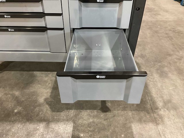 Ftools tool trolley with tools black & grey gereedschapswagen - afbeelding 5 van  57