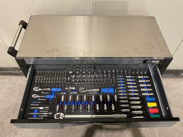 Ftools tool trolley with tools black & grey gereedschapswagen - afbeelding 47 van  60