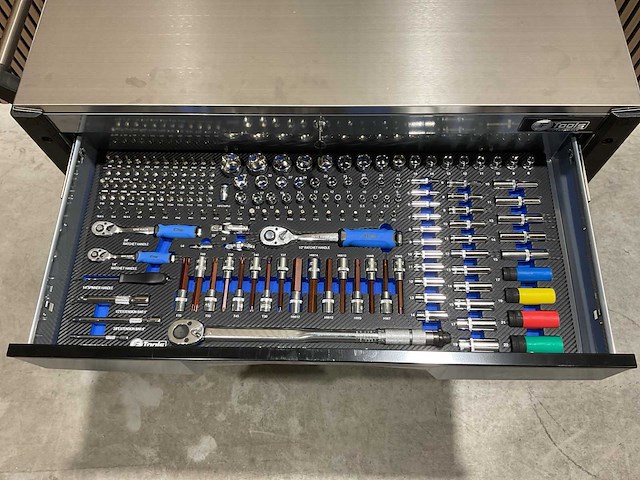 Ftools tool trolley with tools black & grey gereedschapswagen - afbeelding 30 van  63