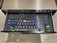 Ftools tool trolley with tools black & grey gereedschapswagen - afbeelding 9 van  46