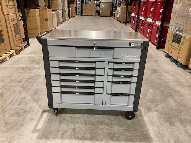 Ftools tool trolley with tools black & grey gereedschapswagen - afbeelding 23 van  46