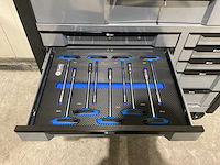 Ftools tool trolley with tools black & grey gereedschapswagen - afbeelding 36 van  46