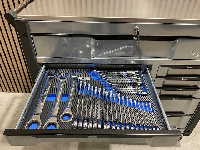 Ftools tool trolley with tools black & grey gereedschapswagen - afbeelding 27 van  60