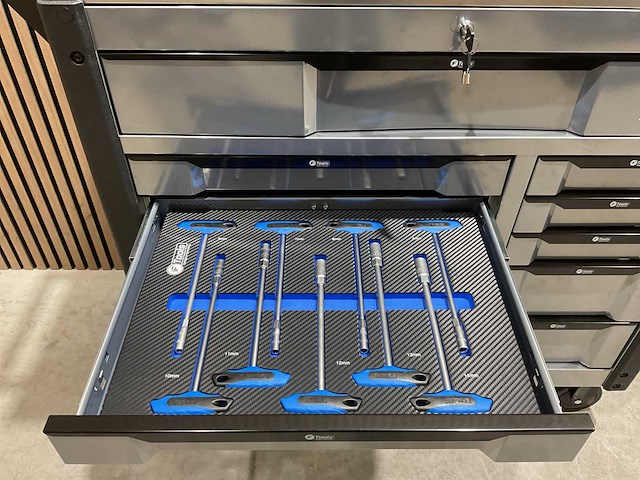 Ftools tool trolley with tools black & grey gereedschapswagen - afbeelding 28 van  60