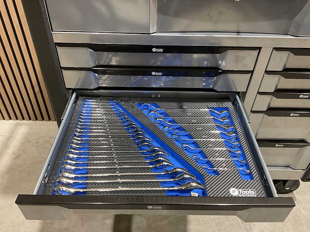 Ftools tool trolley with tools black & grey gereedschapswagen - afbeelding 30 van  60