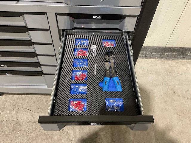 Ftools tool trolley with tools black & grey gereedschapswagen - afbeelding 55 van  63