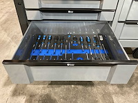 Ftools tool trolley with tools black & grey gereedschapswagen - afbeelding 14 van  73