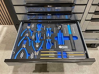 Ftools tool trolley with tools black & grey gereedschapswagen - afbeelding 34 van  73