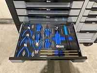 Ftools tool trolley with tools black & grey gereedschapswagen - afbeelding 55 van  73