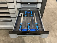 Ftools tool trolley with tools black & grey gereedschapswagen - afbeelding 10 van  73
