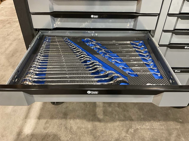 Ftools tool trolley with tools black & grey gereedschapswagen - afbeelding 11 van  73
