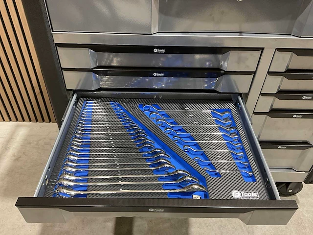 Ftools tool trolley with tools black & grey gereedschapswagen - afbeelding 36 van  73