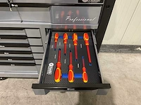Ftools tool trolley with tools black & grey gereedschapswagen - afbeelding 60 van  73