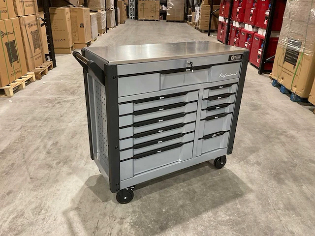 Ftools tool trolley with tools black & grey gereedschapswagen - afbeelding 56 van  73