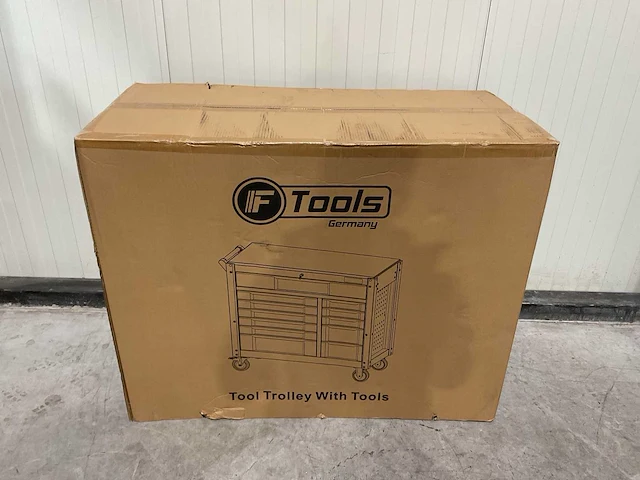 Ftools tool trolley with tools black & grey gereedschapswagen - afbeelding 47 van  73