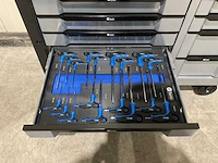Ftools tool trolley with tools black & grey gereedschapswagen - afbeelding 68 van  73