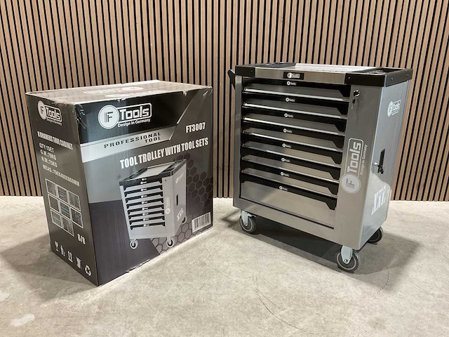 Ftools xxl 8/8 ft3007 gereedschapswagen - afbeelding 17 van  67